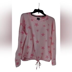 GAP Pink Star Patterned Sweatshirt